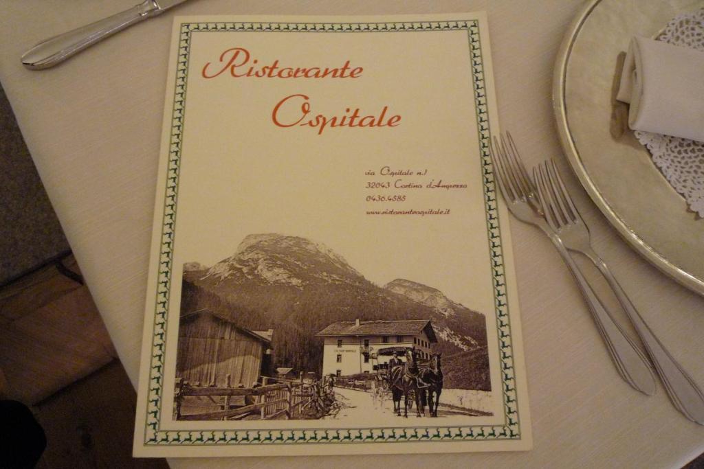 Hotel Ristorante Rifugio Ospitale Cortina dʼAmpezzo Exterior foto