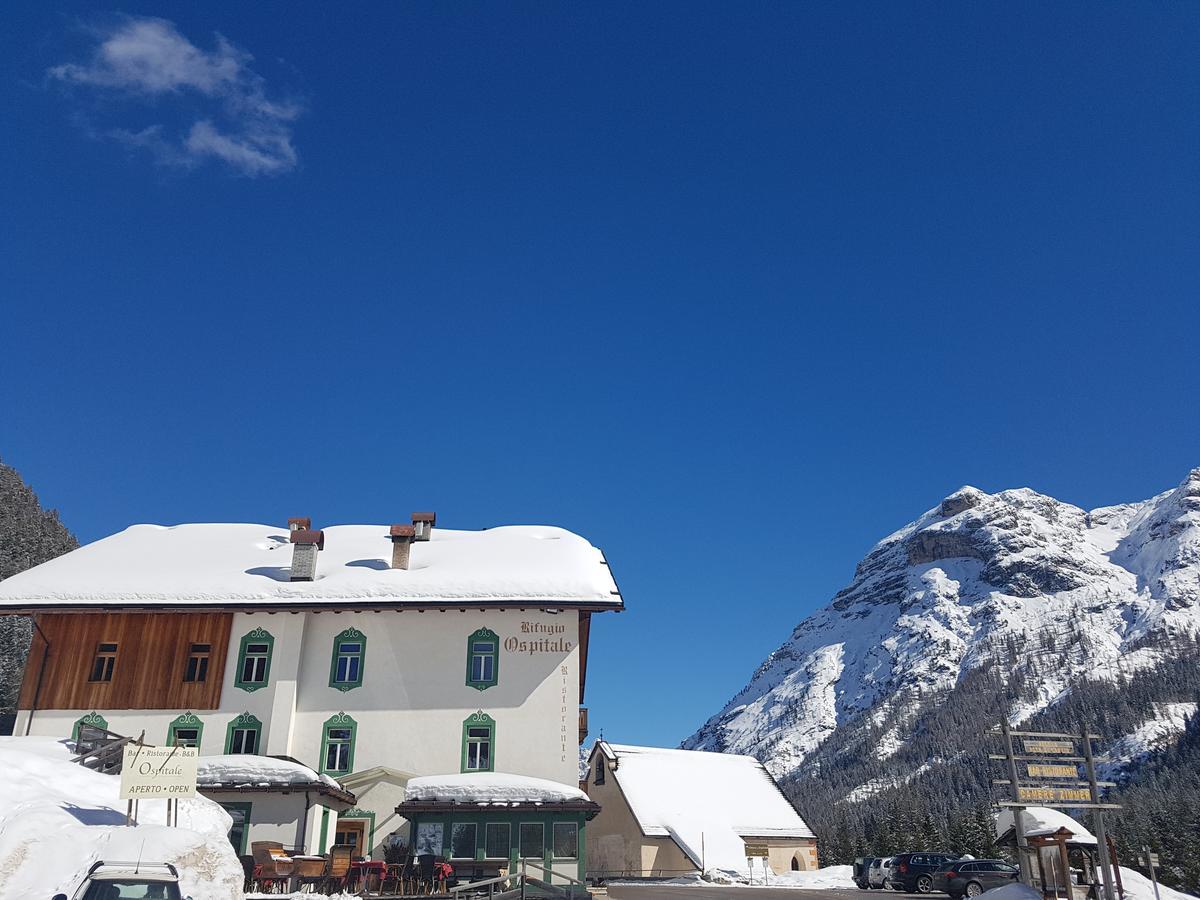 Hotel Ristorante Rifugio Ospitale Cortina dʼAmpezzo Exterior foto